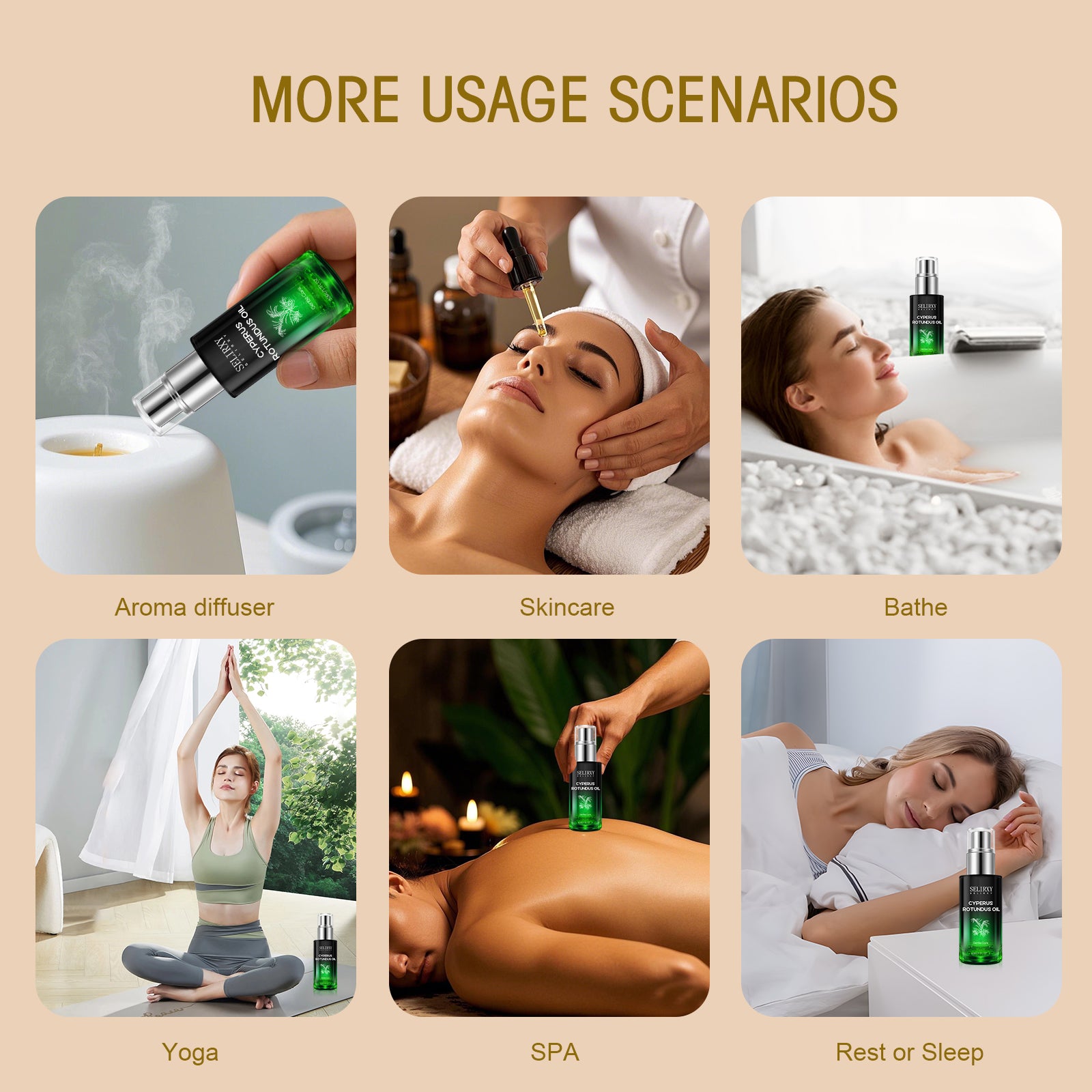 Selirxy Shave Oil for Men & Women