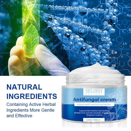 SELIRXY Antifungal Cream for skin, Athletes Foot Treatment, Plantar Fasciitis Cream, Neuropathy Pain Relief for Feet, Ringworm Treatment for Humans, Soothing Jock Itch, Psoriasis, Tinea Versicolor, Eczema, Relief for Burning, Itching and Tingling