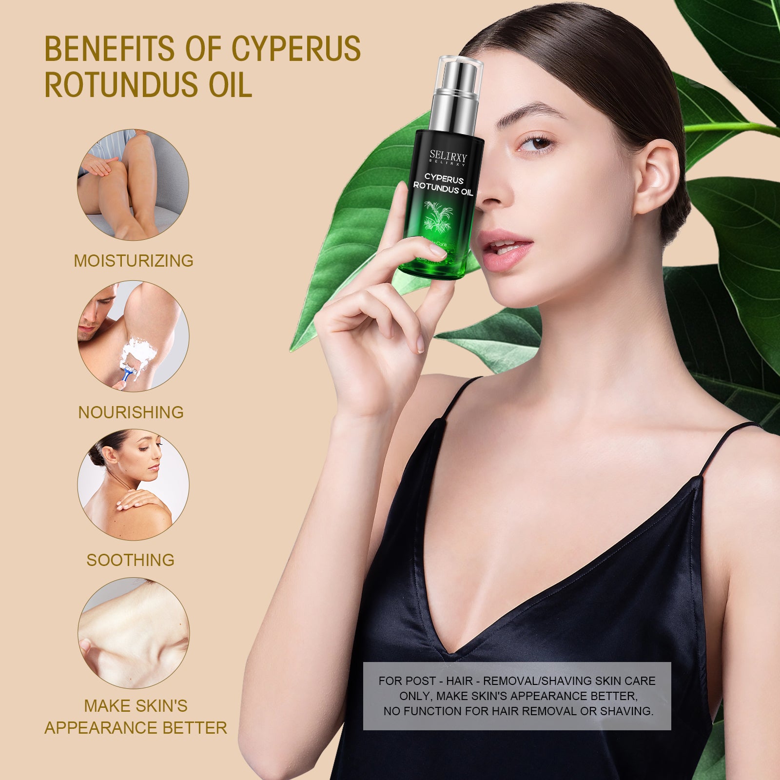 Selirxy Shave Oil for Men & Women