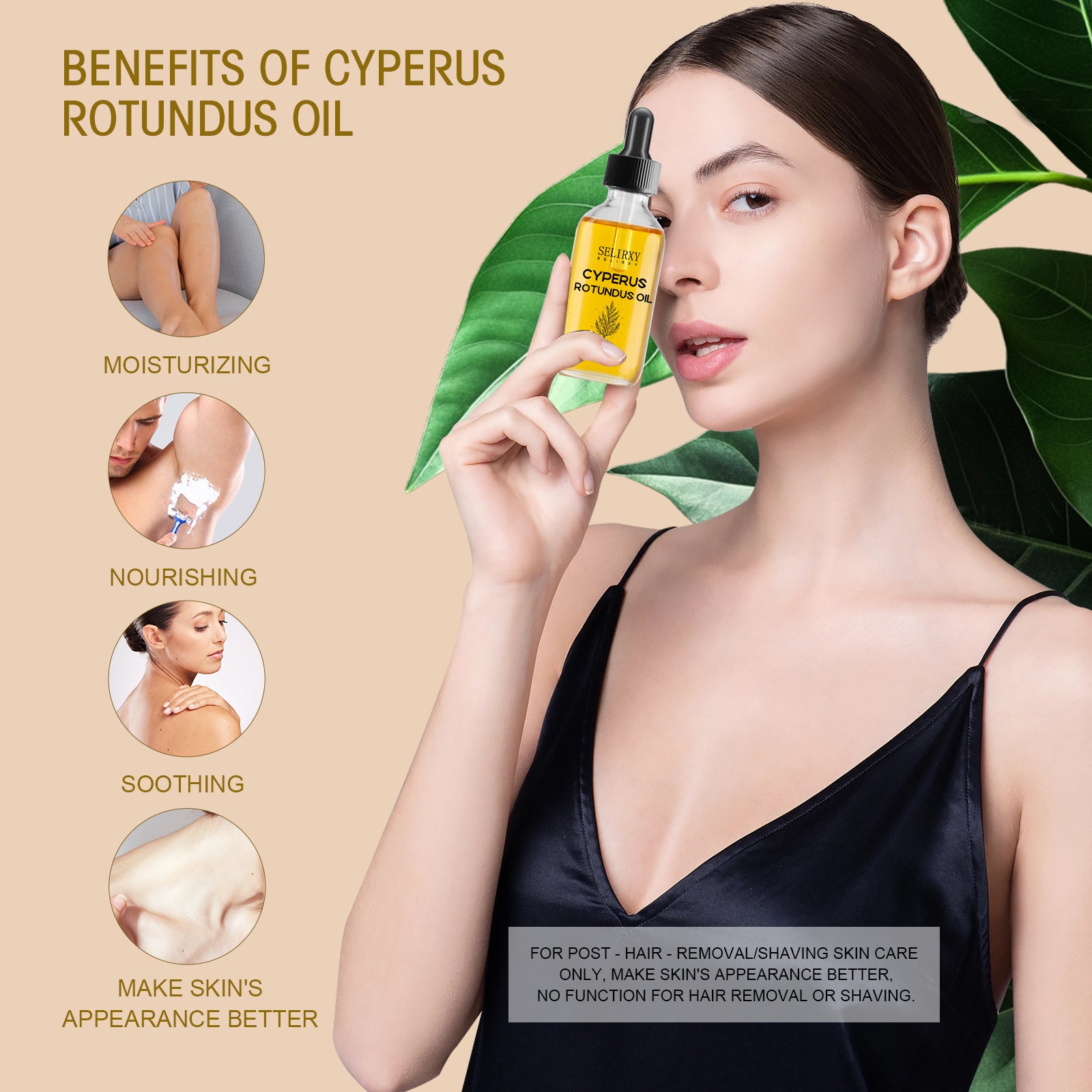 Selirxy Cyperus Rotundus Oil for Sensitive Skin