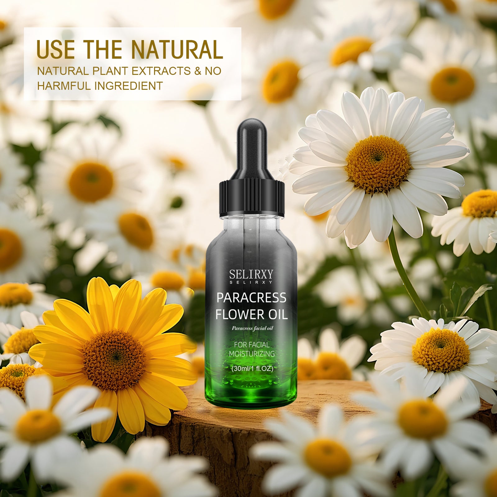 Paracress Facial Oil - 100% Natural Helichrysum Essential Oil