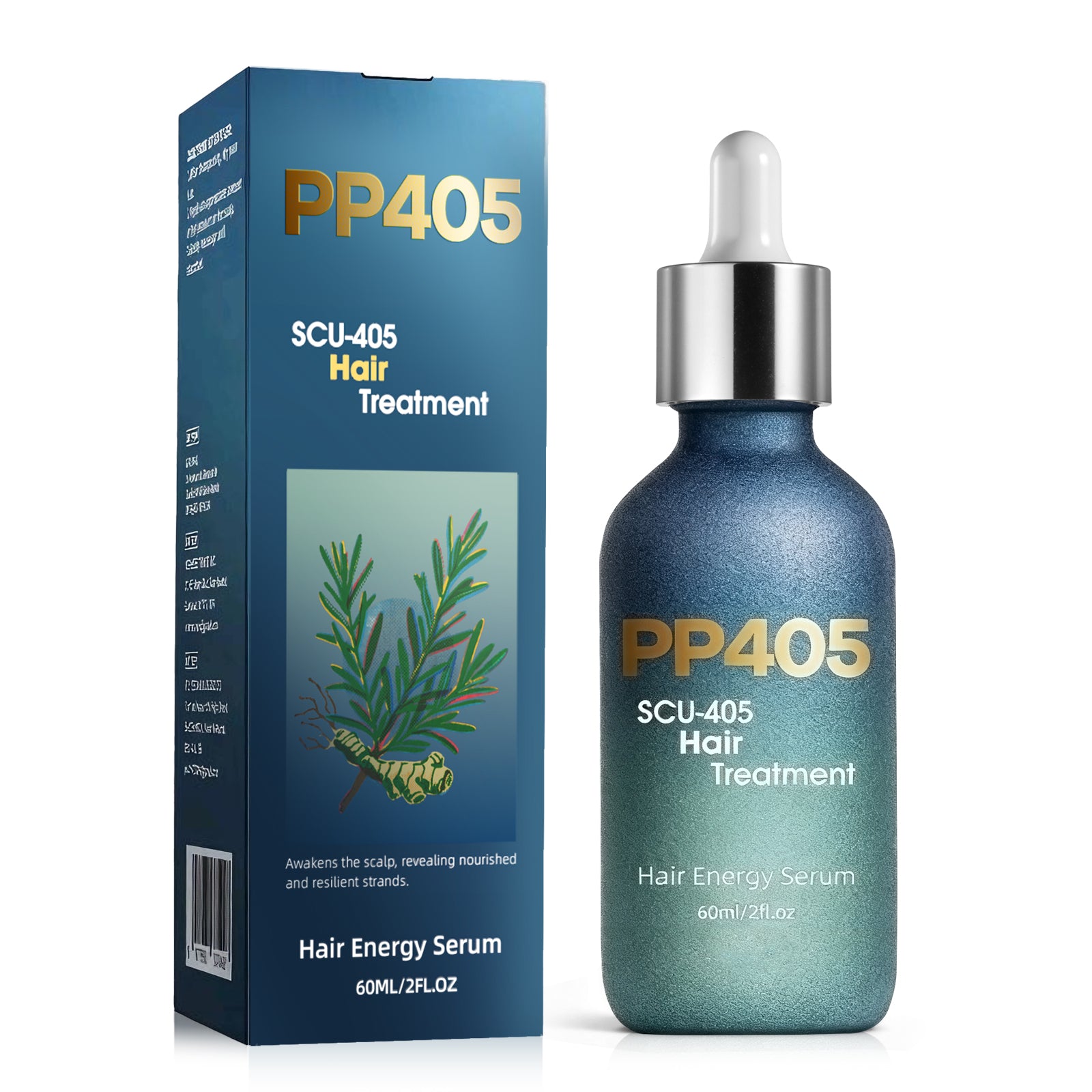 PP405 Hair Serum – Lightweight Nourishing Oil for Strong, Healthy-Looking Hair (1pc)
