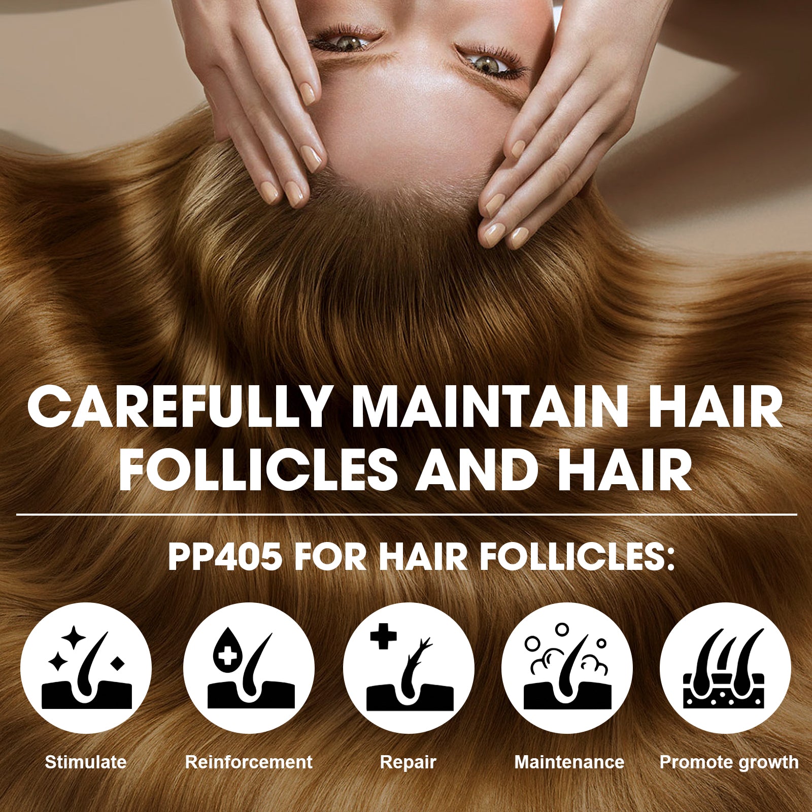 PP405 Hair Serum – Lightweight Nourishing Oil for Strong, Healthy-Looking Hair (1pc)