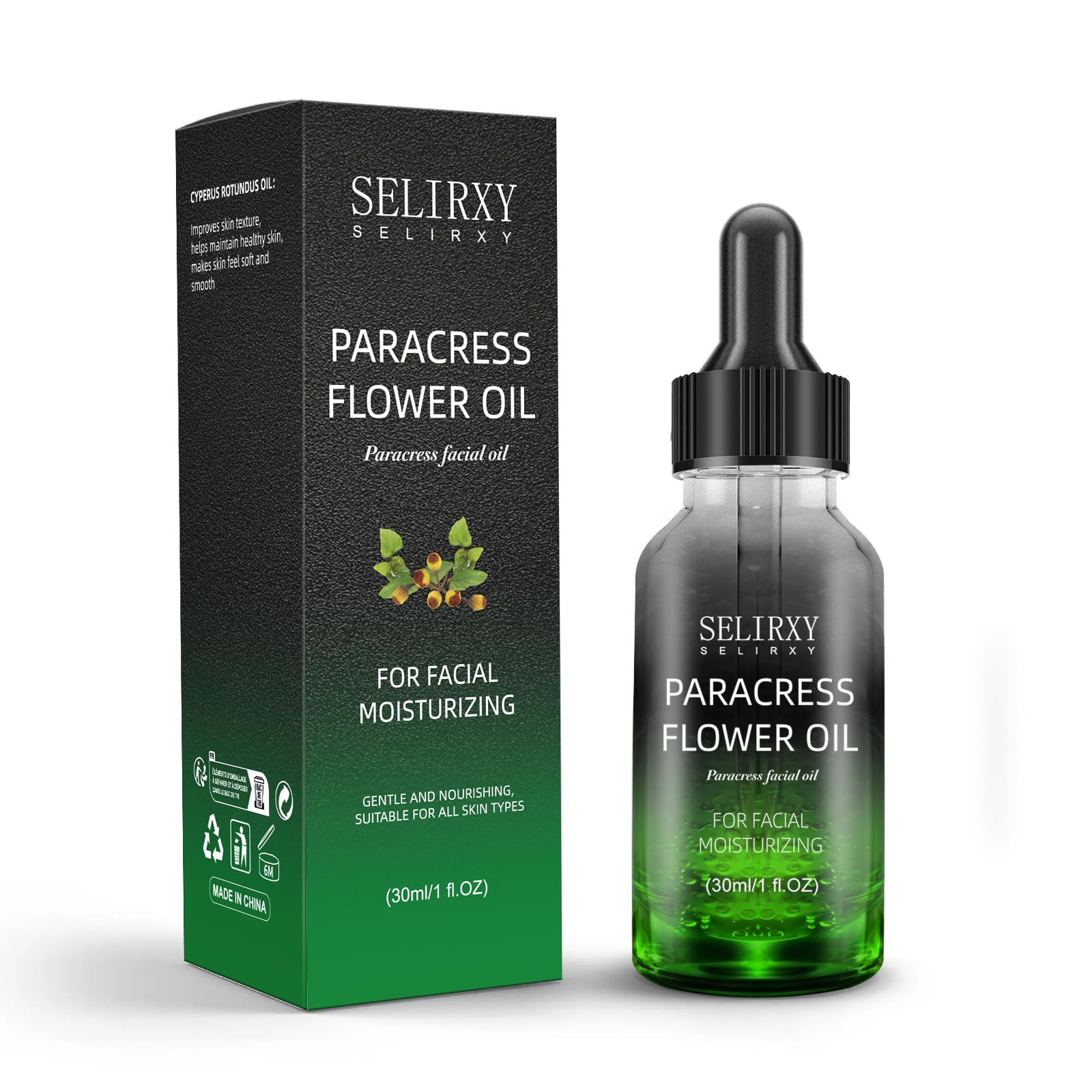 Paracress Facial Oil - 100% Natural Helichrysum Essential Oil